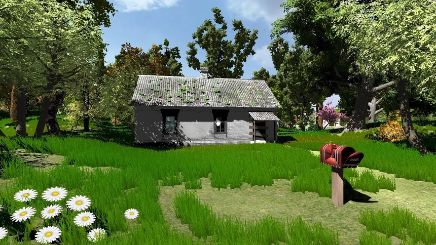 Скриншот 1 к игре 3D Text Adventure