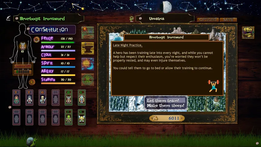 Скриншот 4 к игре Fantasy Hero Manager