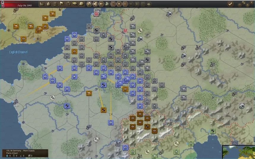 Скриншот 1 к игре WarPlan