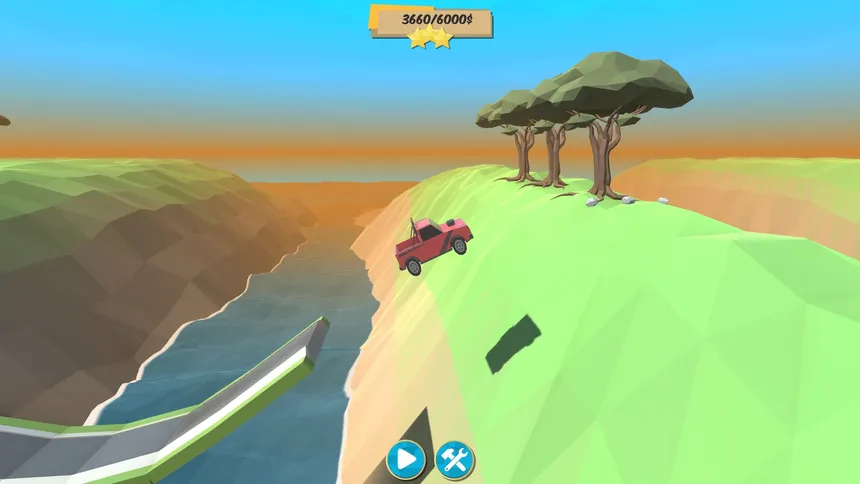 Скриншот 3 к игре Bridge Builder Racer