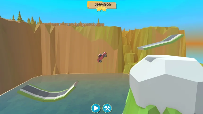 Скриншот 5 к игре Bridge Builder Racer