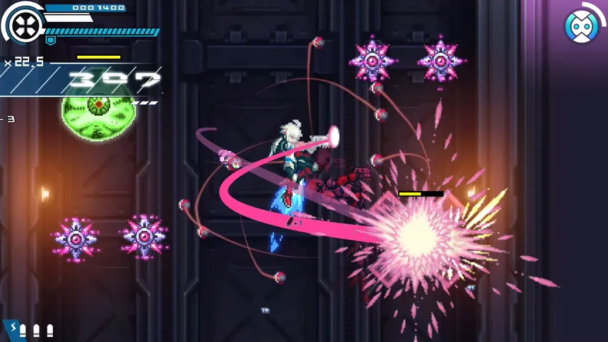 Скриншот 2 к игре Gunvolt Chronicles: Luminous Avenger iX
