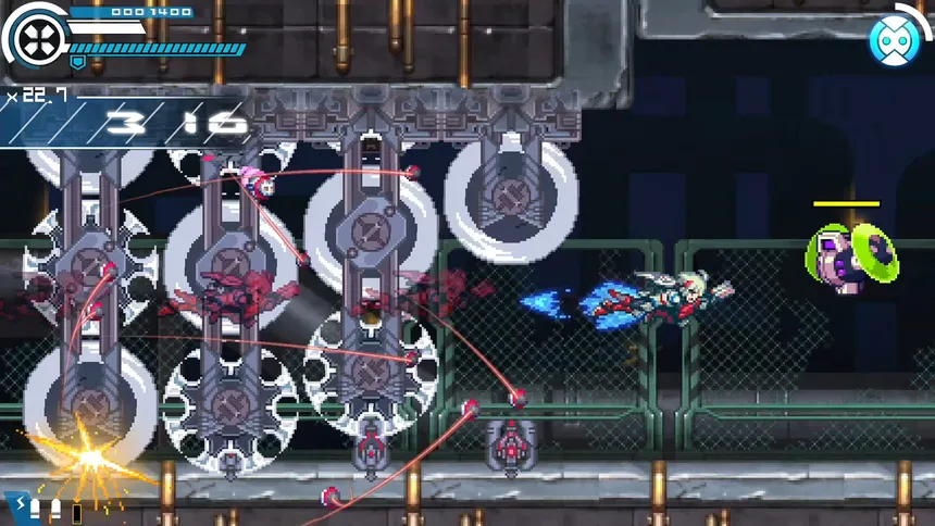 Скриншот 5 к игре Gunvolt Chronicles: Luminous Avenger iX