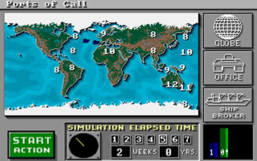 Скриншот 1 к игре Ports of Call Classic
