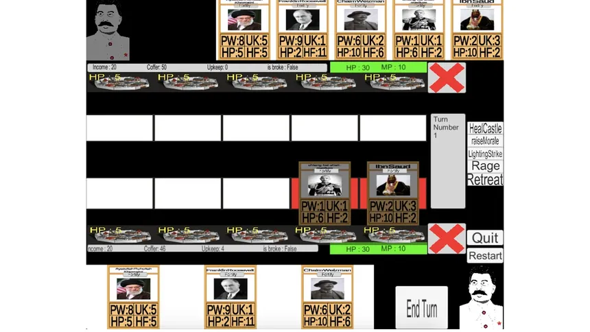 Скриншот 2 к игре World Leader Card Game