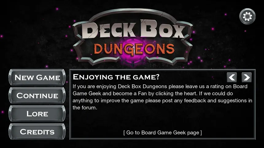 Скриншот 1 к игре Deck Box Dungeons