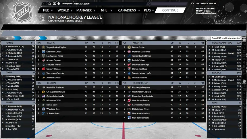 Скриншот 3 к игре Franchise Hockey Manager 6