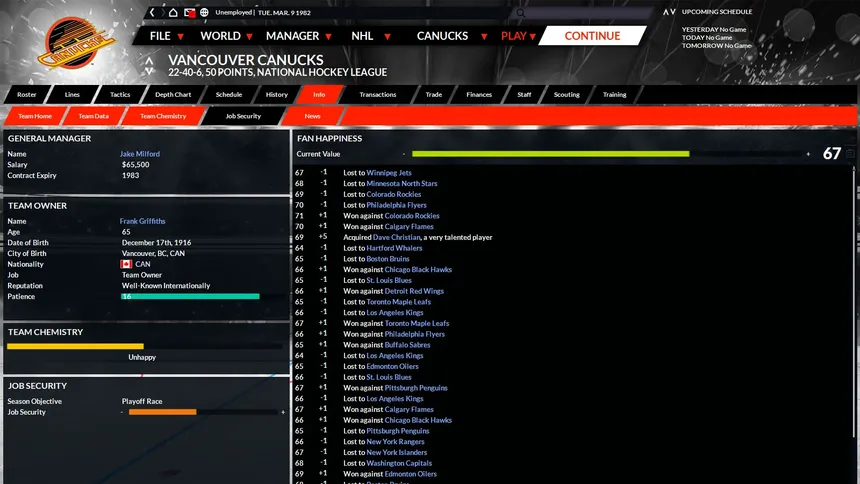Скриншот 6 к игре Franchise Hockey Manager 6