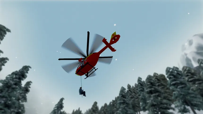 Скриншот 1 к игре Mountain Rescue Simulator