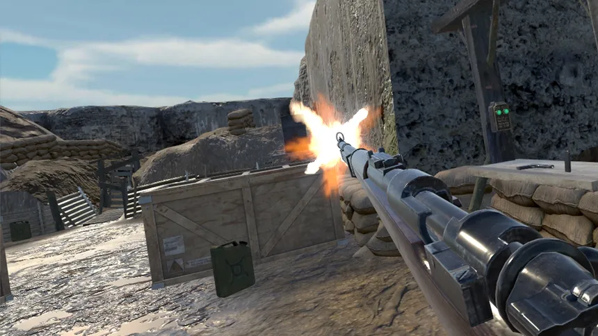 Скриншот 4 к игре WW2 Zombie Range VR