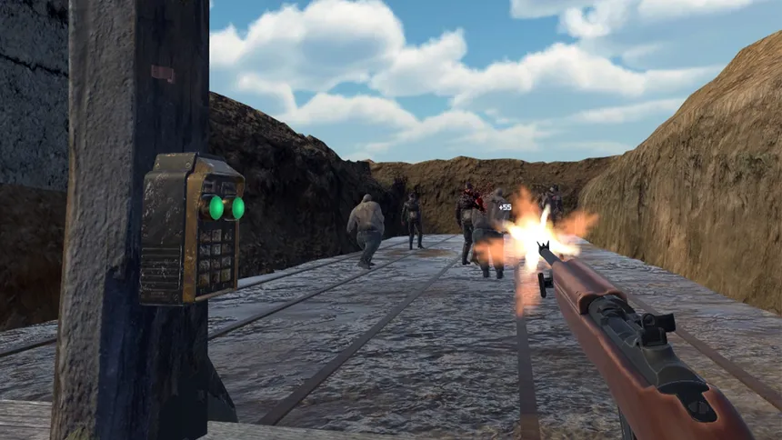 Скриншот 5 к игре WW2 Zombie Range VR