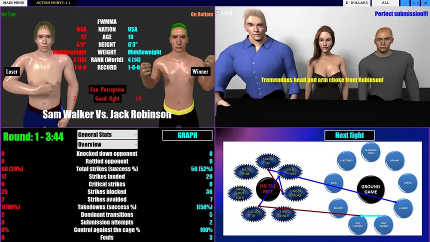 Скриншот 5 к игре MMA Executive