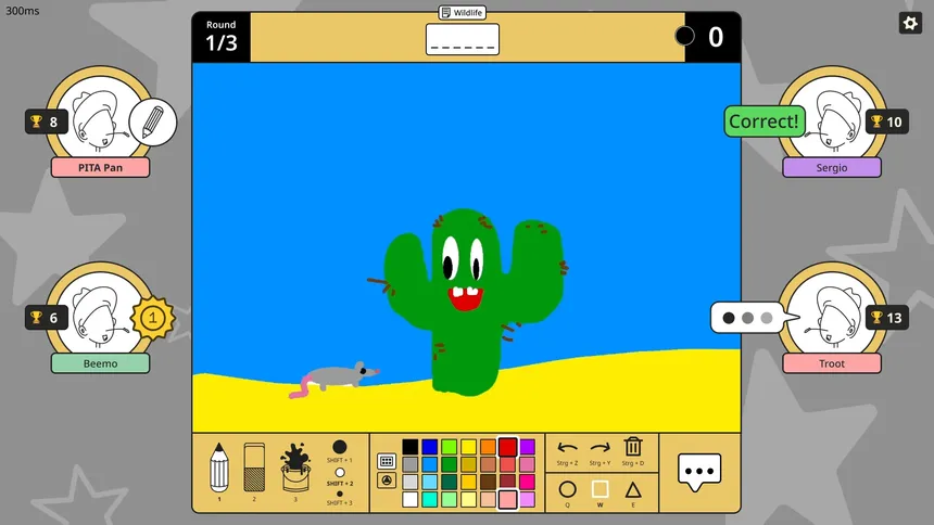 Скриншот 1 к игре Scribble It!
