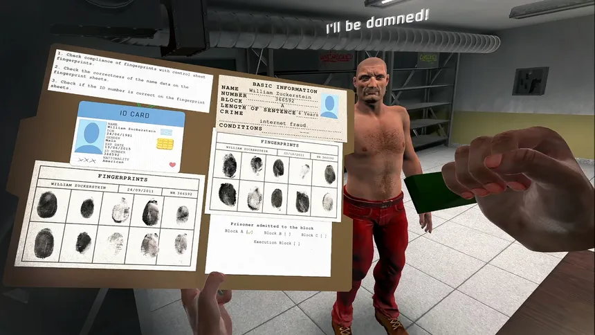 Скриншот 4 к игре Prison Simulator VR