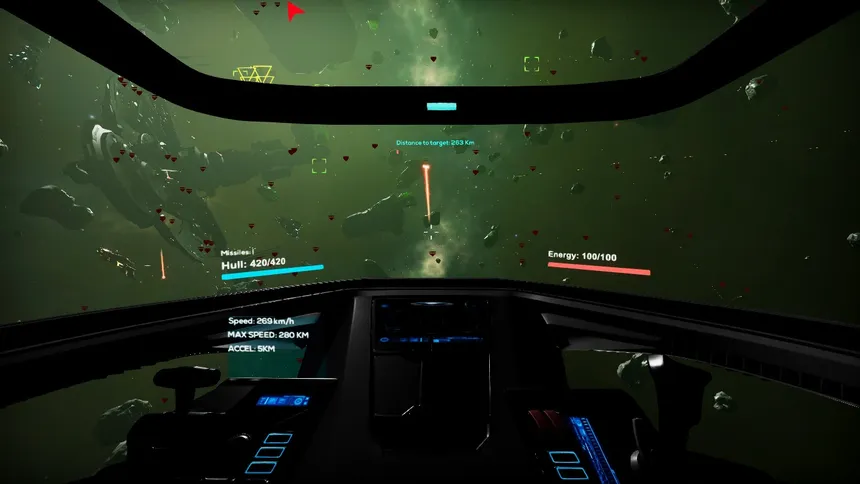 Скриншот 2 к игре Space Mercs