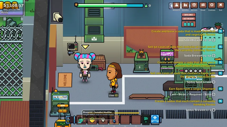 Скриншот 4 к игре Soda Story - Brewing Tycoon