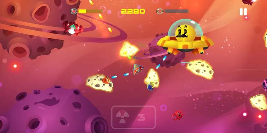 Скриншот 5 к игре Asteroid Invaders