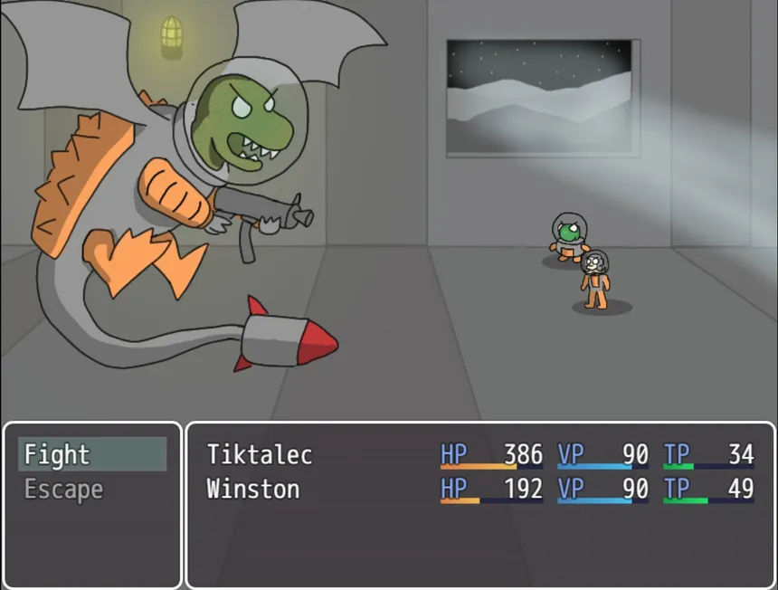 Скриншот 1 к игре Tiktalec And The Dino Moonbase