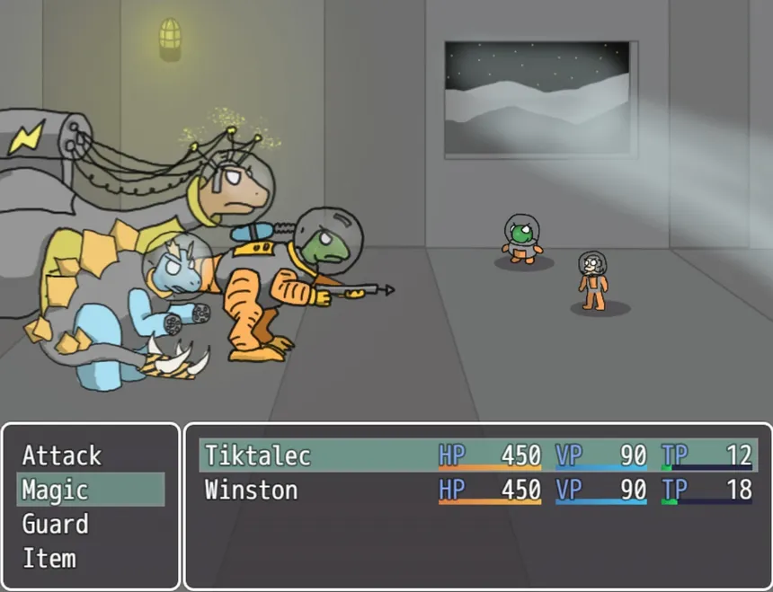 Скриншот 2 к игре Tiktalec And The Dino Moonbase