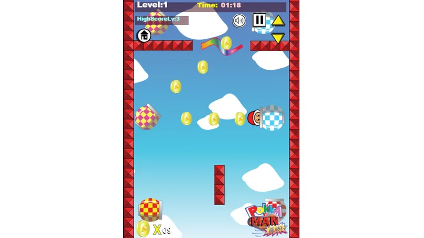 Скриншот 1 к игре Pokka Man Blast