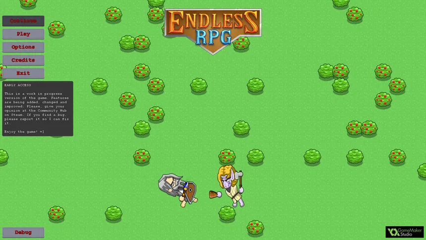 Скриншот 1 к игре Endless RPG