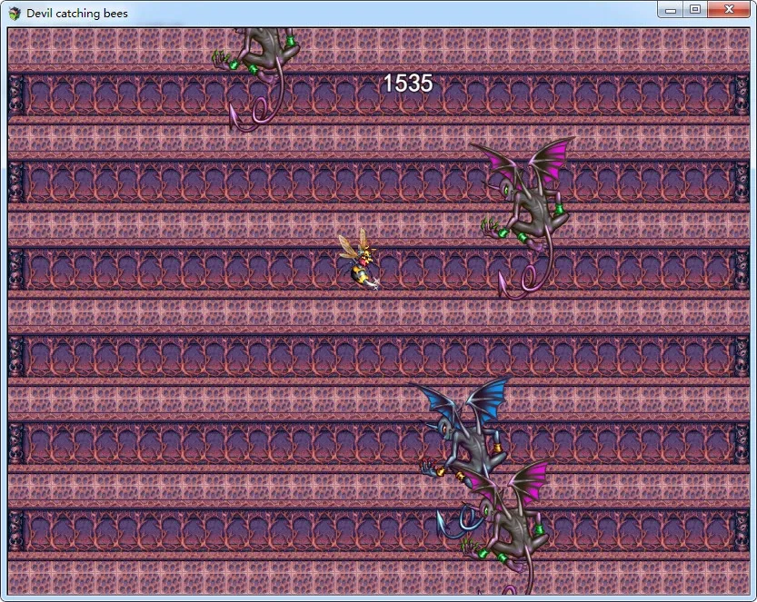 Скриншот 1 к игре Devil_catching_bees