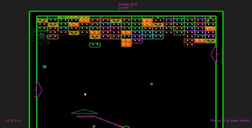 Скриншот 1 к игре PonGlow