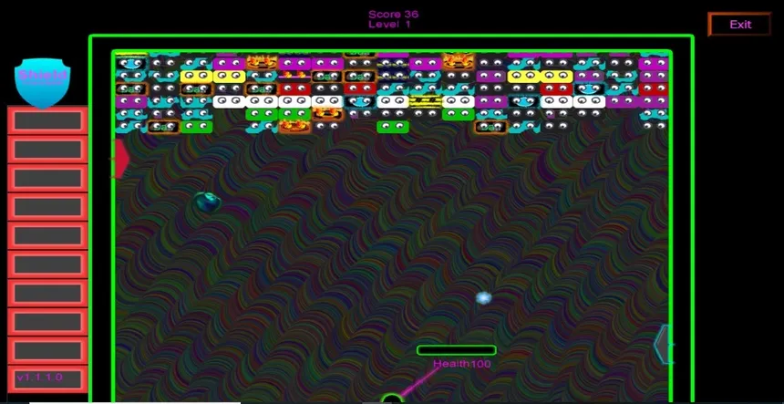 Скриншот 6 к игре PonGlow