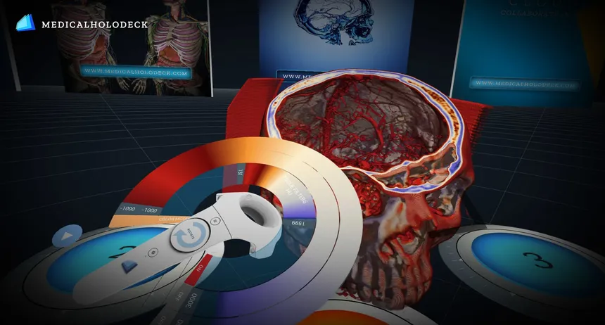 Скриншот 1 к игре MEDICALHOLODECK PRO FREE TRIAL | FULL FEATURES FOR 30 DAYS | Medical Virtual Reality | Medical VR | DICOM Viewer | Human Body VR | Human Anatomy | Virtual Surgery | Virtual Radiology  | Surgeon VR | 3D VR | Human Organs | Health | Healthcare | Nurse VR