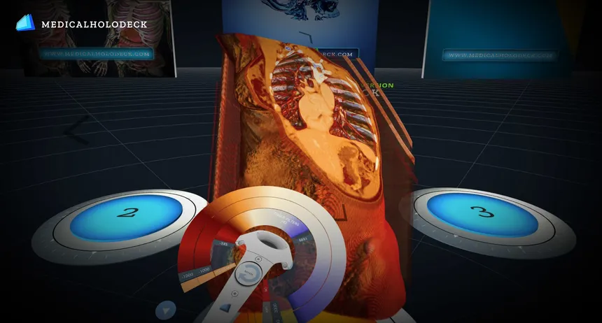 Скриншот 4 к игре MEDICALHOLODECK PRO FREE TRIAL | FULL FEATURES FOR 30 DAYS | Medical Virtual Reality | Medical VR | DICOM Viewer | Human Body VR | Human Anatomy | Virtual Surgery | Virtual Radiology  | Surgeon VR | 3D VR | Human Organs | Health | Healthcare | Nurse VR