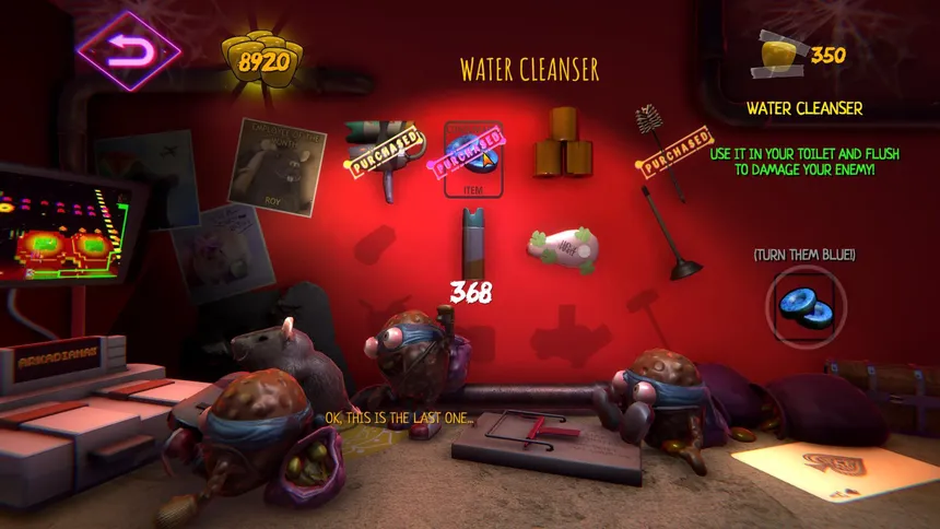 Скриншот 2 к игре ATTACK OF THE EVIL POOP