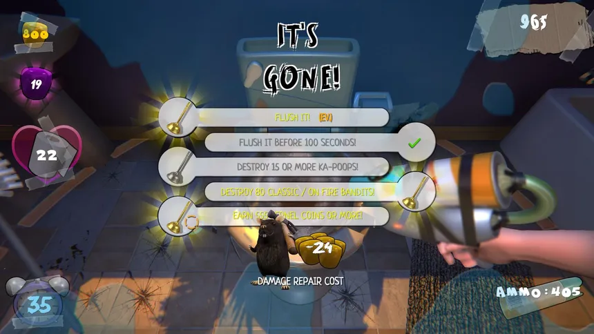 Скриншот 7 к игре ATTACK OF THE EVIL POOP