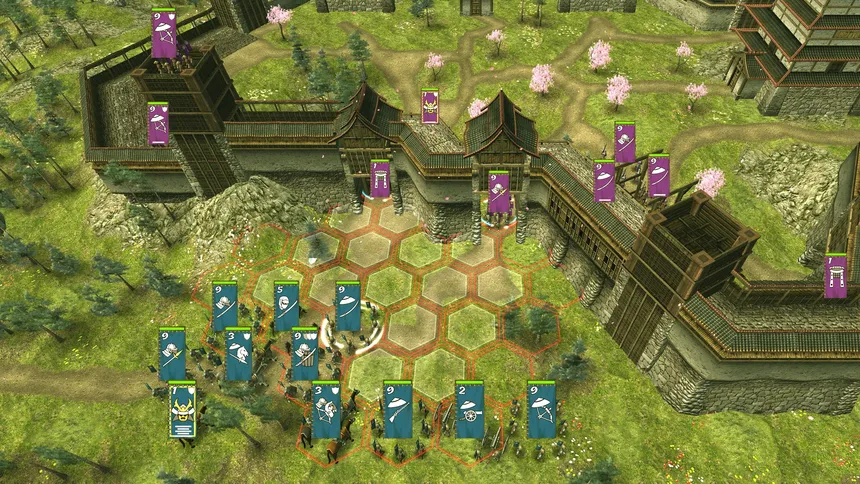 Скриншот 2 к игре Shogun's Empire: Hex Commander