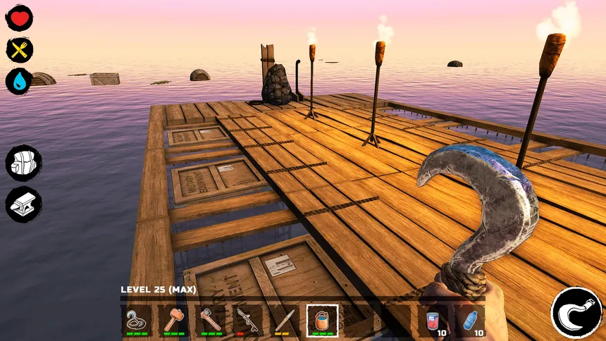 Скриншот 1 к игре Survive on Raft: Рафт и выживание