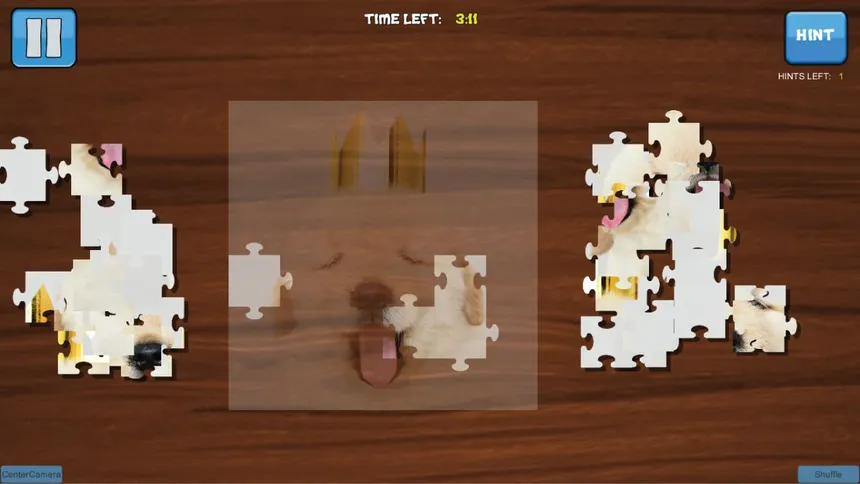Скриншот 5 к игре Bepuzzled Puppy Dog Jigsaw Puzzle