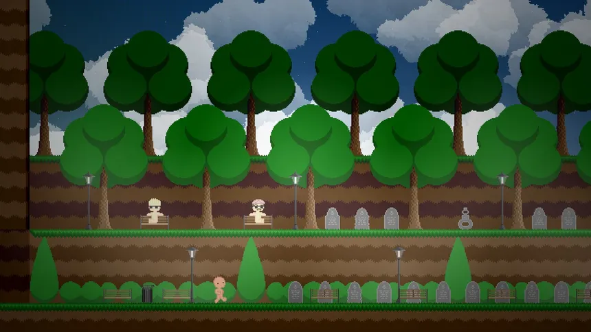 Скриншот 1 к игре Cardboard Ground