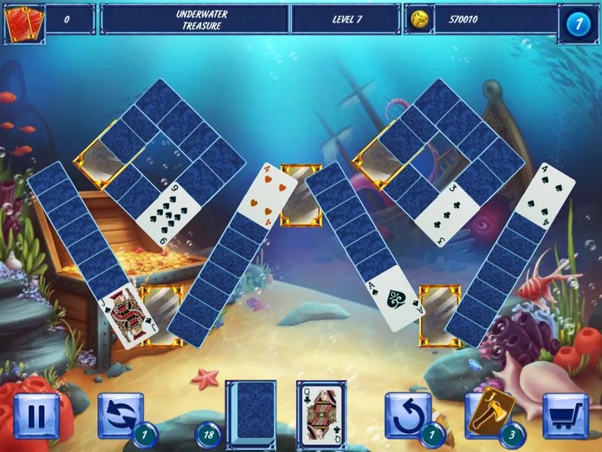 Скриншот 3 к игре Fairytale Solitaire: Red Riding Hood