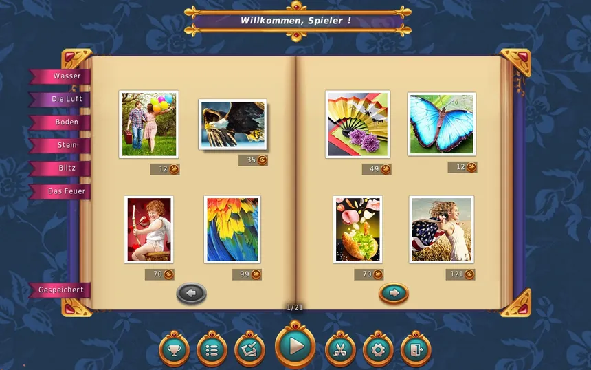 Скриншот 5 к игре 1001 Jigsaw. 6 Magic Elements (拼图)
