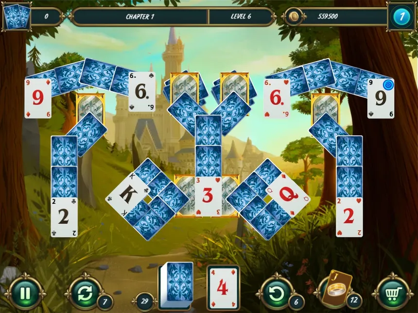 Скриншот 1 к игре Mystery Solitaire Grimm's tales 2