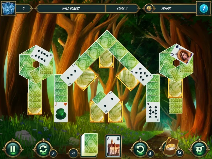 Скриншот 2 к игре Mystery Solitaire Grimm's tales 2