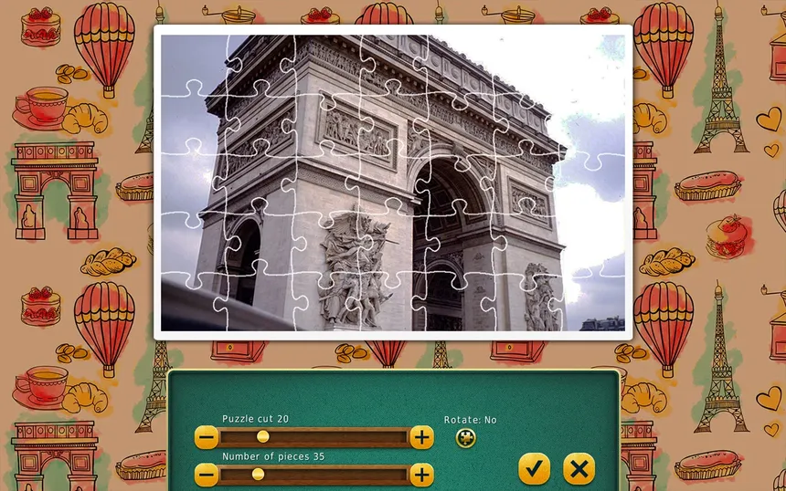 Скриншот 1 к игре 1001 Jigsaw. World Tour: France