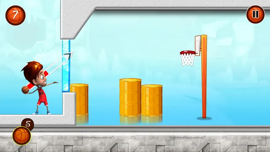 Скриншот 2 к игре Too White Basketball