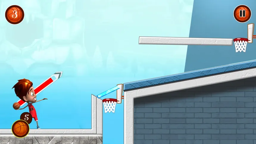 Скриншот 6 к игре Too White Basketball