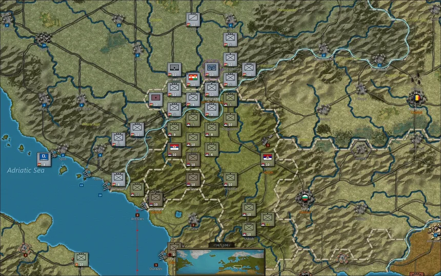Скриншот 1 к игре Strategic Command: World War I