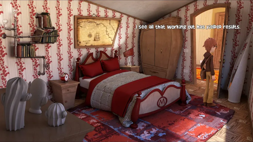 Скриншот 1 к игре Willy Morgan and the Curse of Bone Town