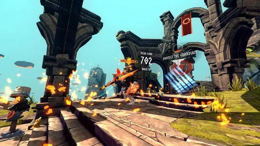 Скриншот 2 к игре Trickster VR: Horde Attack!