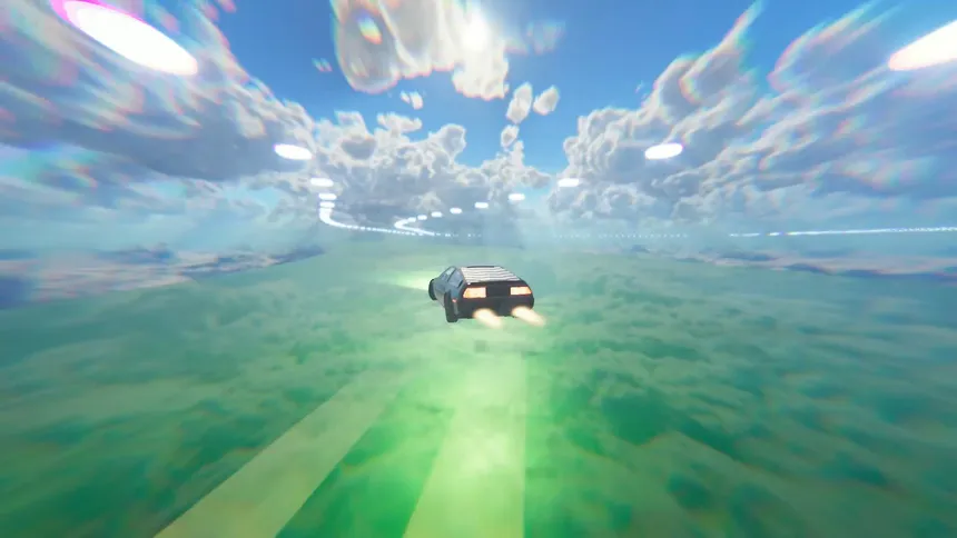 Скриншот 6 к игре Vaporwave Drift