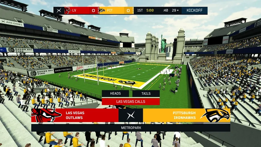 Скриншот 1 к игре Axis Football 2019