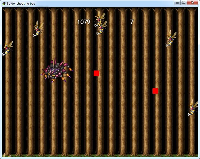 Скриншот 3 к игре Spider shooting bee