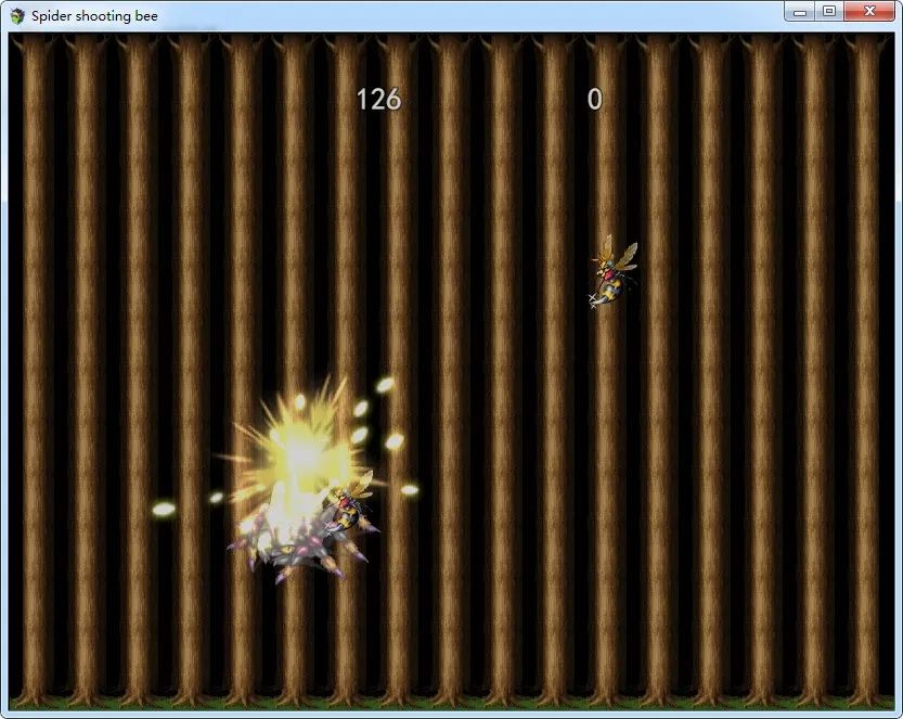 Скриншот 4 к игре Spider shooting bee